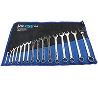 US PRO Tools 16PC SAE Combination Spanner Set 1/4" - 1 1/4" 2242