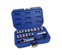 US PRO Tools 17pc Go Through Socket Set with 3/8" & 1/2" Drive Adaptors 7559