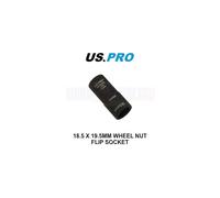 US PRO Tools 18.5 x 19.5mm Wheel Nut Flip Socket 3762