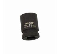 US PRO Tools 19mm Impact Socket 1/2" Drive 6 Point Single Hex 3821