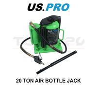 US PRO Tools 20 Ton Air Bottle Jack Pneumatic with Manual Override 8819