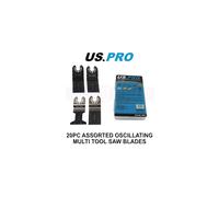 US PRO Tools 20pc Assorted Oscillating Multi Tool Saw Blades 9222