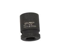 US PRO Tools 21mm Impact Socket 1/2" Drive 6 Point Single Hex 3822