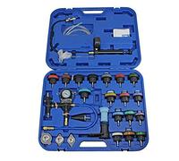US PRO Tools 28pc Coolant Radiator System Pressure Tester Kit, Refill Kit Purge 5259