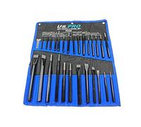 US PRO Tools 28pc Punch & Chisel Tool Set, Punches and Chisels 2232