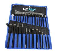 Us Pro Tools 28Pc Punch & Chisel Tool Set, Punches And Chisels 2232
