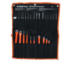 US PRO Tools 28pc Punch & Chisel Tool Set, Punches and Chisels 2232