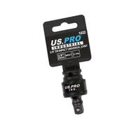 Us Pro Tools 3/8" Universal Impact Socket Joint Wobble Swivel Adaptor 1432