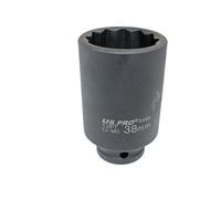 Us Pro Tools 38mm 1/2" Drive Axle Hub Nut Socket 12 Point Deep Impact Socket 3488