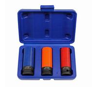 Us Pro Tools 3Pc 1/2" Dr Deep Impact Sockets For Alloy Wheels 17,19,21mm 3723