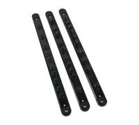 Us Pro Tools 3Pc Aluminium Socket Rail Set With Rotating Clips 1/4" 3/8" 1/2" 7236