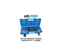 US PRO Tools 3PC Calibrated Torque Wrench Set - 2-230NM /1.5-169.5FT-LB 6936
