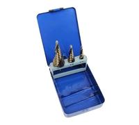 US PRO Tools 3pc Hss-G+ Spiral Step Drill Set Split Point 4-32mm 7142