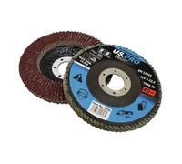 US PRO Tools 40 Grit 115MM X 22.2MM Premium Flap Discs Pack of 10 8258