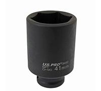 US PRO Tools 41mm 1/2" Drive Axle Hub Nut Socket 6 Point Deep Impact Socket 3492