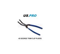 US PRO Tools 45 Degree Trim Clip Removal Pliers 45 Jaws Panel Popper 5453