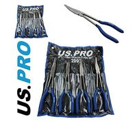 US PRO Tools 4pc 285mm Long Reach Nose Pliers, Plier Set New 2093