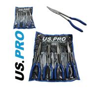 US PRO Tools 4pc 285mm Long Reach Nose Pliers, Plier Set New 2093