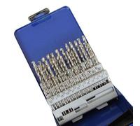 US PRO Tools 51PC HSS-G Metric HSS Drill Bit Set 1-6mmmm Bits 2412