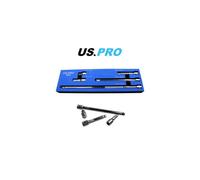 US PRO Tools 5pc 1/2" dr Wobble Extension Bars Set 50, 75, 125, 250 & 450mm 4030