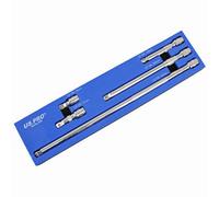 Us Pro Tools 5Pc 1/2" Dr Wobble Extension Bars Set 50, 75, 125, 250 & 450mm 4030