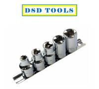 US PRO Tools 5PC 1/2" Drive Security Triangular Profile Sockets M5 - M12 1243