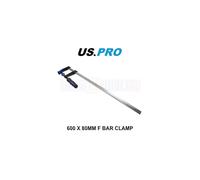 US PRO Tools 600 X 80mm F Clamp Sliding Bar Profile Clamp Quick Slide 2691