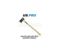 US PRO Tools 6LB Felling Axe With Hickory Handle Log Splitting Maul 4541