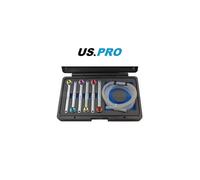 US PRO Tools 6pc Brake Clutch Bleeder Bleed Bleeding Wrench Set 12pt 6218