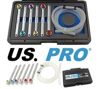 US PRO Tools 6pc Brake Clutch Bleeder Bleed Bleeding Wrench Set 12pt 6218