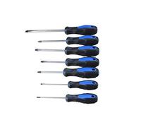 US PRO Tools 7 Piece Magnetic Screwdriver Set - Slotted & Phillips 1592