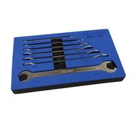 Us Pro Tools 7Pc Ultra Thin Ratcheting Action Open Ended Spanner Set 6-19mm 7546