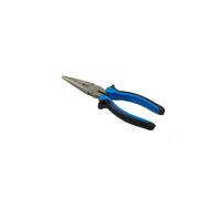 US PRO Tools 8" 200mm Straight Long Nose Pliers NI-FE Finish Comfort Grip 2215