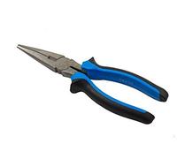 US PRO 8in (200MM) Ni-Fe Finish Long Nose Pliers