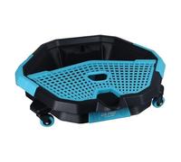 US PRO Tools 8 Litre Oil Drain Pan & Tool Caddy on Castors Garage Tray