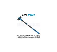 US PRO Tools 8lbs 3ft Sledge Hammer 3.6kg Fibreglass Handle 36 inch 4506