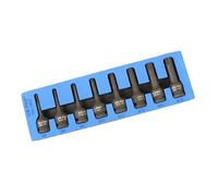 US PRO Tools 8pc 1/2" Drive Spline Bit Impact Socket Set M5 - M18 EVA Foam 3847