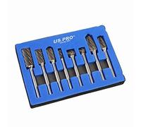 US PRO Tools 8pc 6mm Carbide Burr Set Burrs Tungsten Steel Hole Enlarger 7073