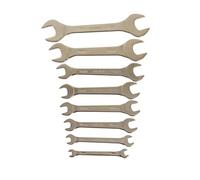US PRO Tools 8pc Extra Flat Thin Double Open End Spanners 6-23mm 3875