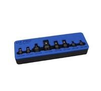US PRO Tools 8pc Impact Socket Adaptor Set - 1/4", 3/8", 1/2", 3/4" Dr in EVA Tray 7575