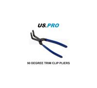 US PRO Tools 90 Degree Trim Clip Removal Pliers 90 Jaws Panel Popper 5454