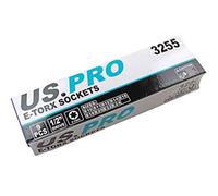 US PRO Tools 9pc 1/2" Dr Female Torx E-TRX Star Socket Set E10-E24 B3255