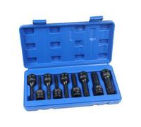 Us Pro Tools 9Pc 1/2" Dr Impact Spline Bit Sockets M5 - M18 7541