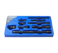 Us Pro Tools 9Pc 1/4" 3/8" 1/2" Dr Impact Extension Bar Set For Sockets 3462