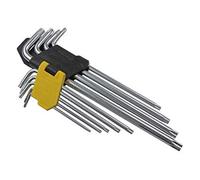 US PRO 9 Piece Extra Long TORX Hex Allen Key Set