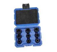 US PRO Tools 9PCS 1/2" DR Impact E-Star Sockets Female Torx E10 - E24 7522