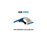 US PRO Tools Air Powered Light weight Vacuum Gun, 30mm Nozzle With Reusable Dust Bag 8788