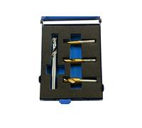 US PRO 4PC HSS Cobalt Spot Weld Drill Set 6.5mm 8mm 10mm & 8mm 2646