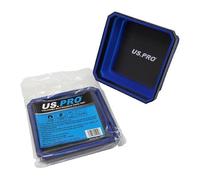 US PRO Tools Collapsible Blue Magnetic Parts Tray Bowl Holder Organizer X 1-6747