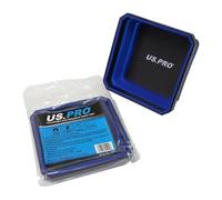 US PRO Tools Collapsible Blue Magnetic Parts Tray Bowl Holder Organizer X 1-6747